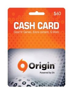 origin giftcard 60$