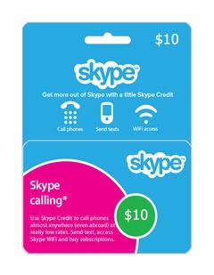 skype giftcard