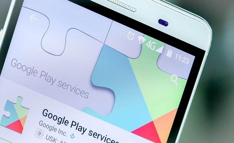حافظه کش گوگل پلی سرویس Google Play  Services  را حذف کنید.