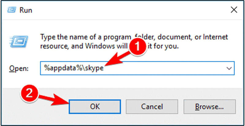 %appdata%skype